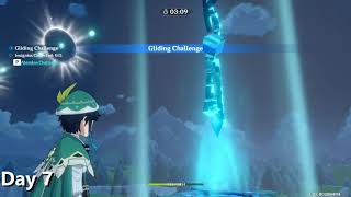 Gliding Challenge Event (Day 6-7) - Genshin Impact