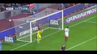 Messi Amazing Two Free Kick Goals - Barcelona vs Sevilla 2-1 UEFA Super Cup 2015 HD