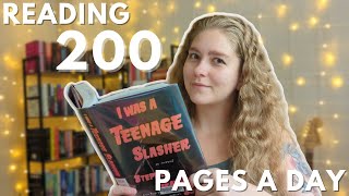 Reading 200 Pages Every Day For One Week