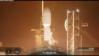 Falcon 9 launches BlueBird 1-5 and Falcon 9 first stage landing