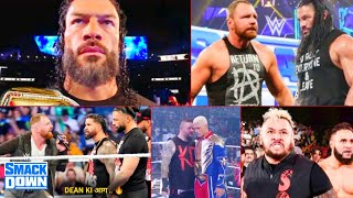 'Dean Ambrose ki Aag .. 🔥' Dean ambrose coming with Roman !? Cody / Owens, WWE Smackdown Highlights