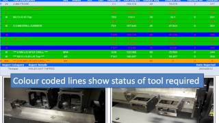 Machine Shop Intranet - Interactive Setup Sheets