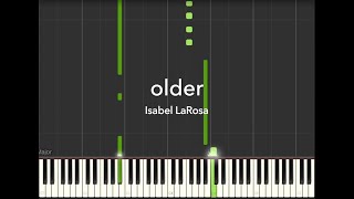 older - Isabel LaRosa - Piano Tutorial