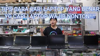 TIPS CARA MEMILIH LAPTOP YANG BENAR DAN TEPAT , PENTING NY MELIHAT SPEFIKASI SEBELUM MEMBELI LAPTOP