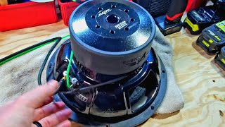 🔊🔊 Skar SVR 12in Sub Rewire O.F.C. and demo🔥🔥🔥