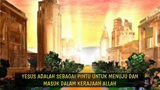 ❤️❤️❤️Yesus berkata: " Akulah pintu; barangsiapa masuk melalui Aku,dia akan selamat.❤️❤️❤️💯✔️