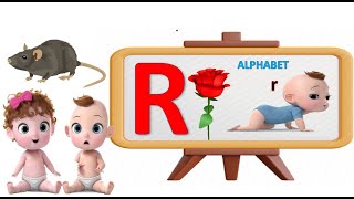 ABC ALPHABET Letter R SONG -3D Animation Learning English ABC Song For Children # BSSS Kids Learning