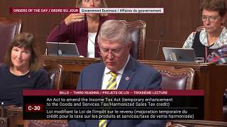 18-10-2022 Bill C30 Speech