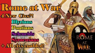 Four New Civs! - AoE2 Rome at War Mod