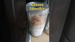 Banana Smoothie Surprise #smoothie #short #recipe #shorts #bananasmoothierecipe