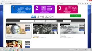 Crea facilmente una lezione dal portale elearning RaiScuola-in 3.5 minuti