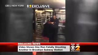 Uncle of man calls corrections officer who shot dead man, 29, on Brooklyn subway a murderer as NYPD