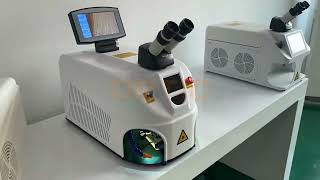 New jewelry laser welding machine 80w mini spot welding machine 60J   YouTube