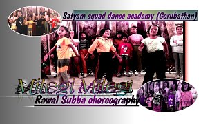 Milegi Milegi _  Stree ! Mika sing !! Ssda junior batch !! Rawal Subba choreography