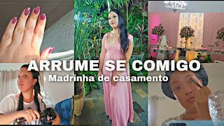 Arrume se comigo para ser madrinha de casamento + vlog✨💕