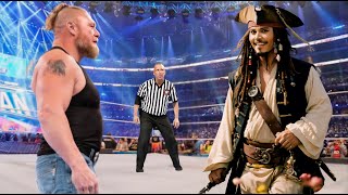 🔥Full Match - Brock Lesnar vs Captain Jack Sparrow | Iron Man Match 2024 | WWE Aug 19, 2024