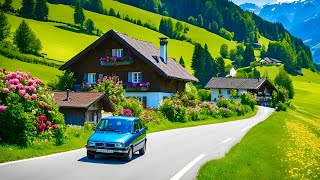 🇨🇭Driving In Switzerland Countryside _ Spectacular Mountain View📍Engelberg