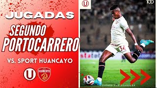 𝗨𝗡 𝗧𝗢𝗥𝗣𝗘𝗗𝗢 𝗣𝗢𝗥 𝗟𝗔 𝗜𝗭𝗤𝗨𝗜𝗘𝗥𝗗𝗔 🚀SEGUNDO PORTOCARRERO VS SPORT HUANCAYO l MEJORES JUGADAS DEL PARTIDO