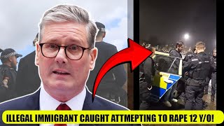 SHOCKING Footage As Illegal Immigrant Caught Attempting To Rape 12 Year-Old Girl In The UK!