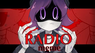 RADIO meme | Murder drones (flash warning ⚠️) [Uzi, N, V , J ,Oc]