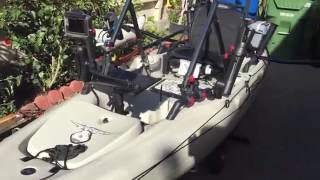 2016 Hobie Outback Fishing Setup