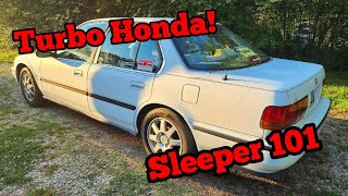 SLEEPER HONDA Highway Pulls With A Chevy Camaro SS In MEXICO!