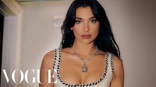 Dua Lipa Gets Ready for the Met Gala | Vogue