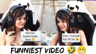 krutika plays funny reaction on streaming 🤣