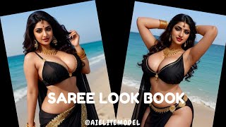 Artificial Intelligence Meets Indian Grace: Saree Lookbook | AI Indian Saree Model #viralvideos