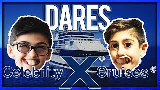 DOING YOUR DARES ON THE CELEBRITY CONSTELLATION!