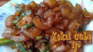 Masak Kikil Cabe Ijo Kecap, Mudah & Maknyuss