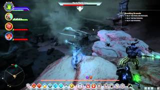 Let's Play Dragon Age Inquisition (Ep 80) Sandy Howler Dragon Sniping Exploit? (Hissing Wastes)