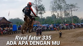 Bersaing ketat Rival fatur 335 Opick beke 179 saling tukar posisi satu dan dua sumatra open