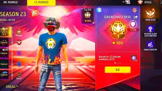 FREE FIRE LIVE❓ CS-RANKED REGION TOP 1 ✔ - Garena Free Fire🔥