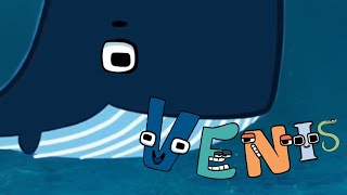 My name is venis The whale with alphabet lore parody cartoon kids movies and babies from joy kids TV