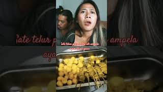 Sate telur puyuh Ati ampela viral gaeees #videoshorts #warungkopi #viralvideo