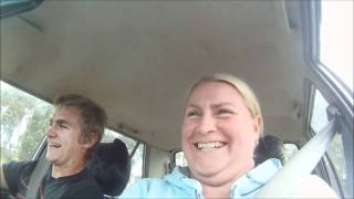 Mum in rally car part 4