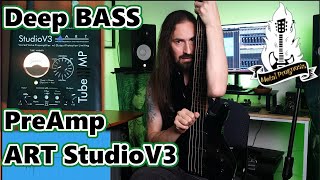 Studio V3 Tube MP with a Deep tuned BASS! First impression using this Preamp!