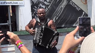 Dwayne Dopsie and the Zydeco Hellraisers / Jazz Fest, New Orleans May 8, 2022