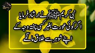 Talaq 😭 | Allah Ki Sab Se Na Pasandida Cheez | Hadees Ka Paigham | Hadees Of Hazrat Muhammad SAW