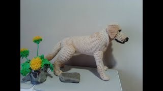 Лабрадор - собака Путина! ч.2. Labrador is Putin's dog! р.2.  Amigurumi. Crochet.  Амигуруми.