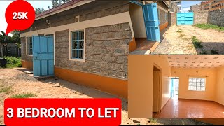 WHAT 25K CAN GET YOU IN KITENGELA||3 BEDROOM TO LET#bedsittertour #housetolet #househuntinginnairobi