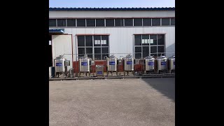 500L Milk Pasteurizer Homogenizer Cooling Line