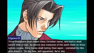 Miles Edgeworth on the dysphoric condition (objection.lol)