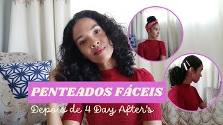 PENTEADOS QUE SALVAM SEU CABELO CACHEADO | Penteados fáceis