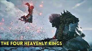 Black Myth Wukong - Four Heavenly Kings Boss Fight | 4K