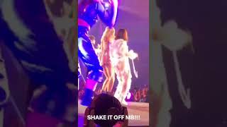 Charli XCX and Camila Cabello joined Taylor Swift to perform “Shake It Off” at the #Reputation tour