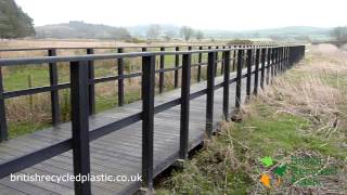 Recycled Plastic Cycleway Boardwalk