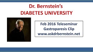 Teleseminar Clip, Feb 2016:  On Gastroparesis