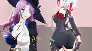 [Honkaistarrail MMD - Hold up ] 托帕 Topaz/翡翠Jade/崩壞星穹鐵道mmd